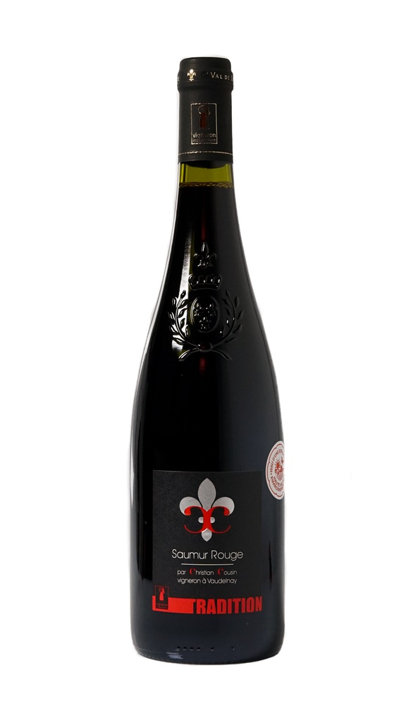 Bt 75 cl - Rouge - Domaine Fiervaux - Saumur rouge 2020