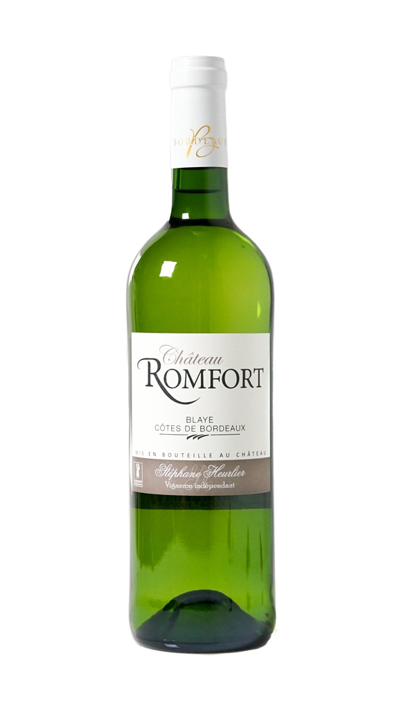 Bt 75 cl - Blanc - Château Romfort - Blaye 2019