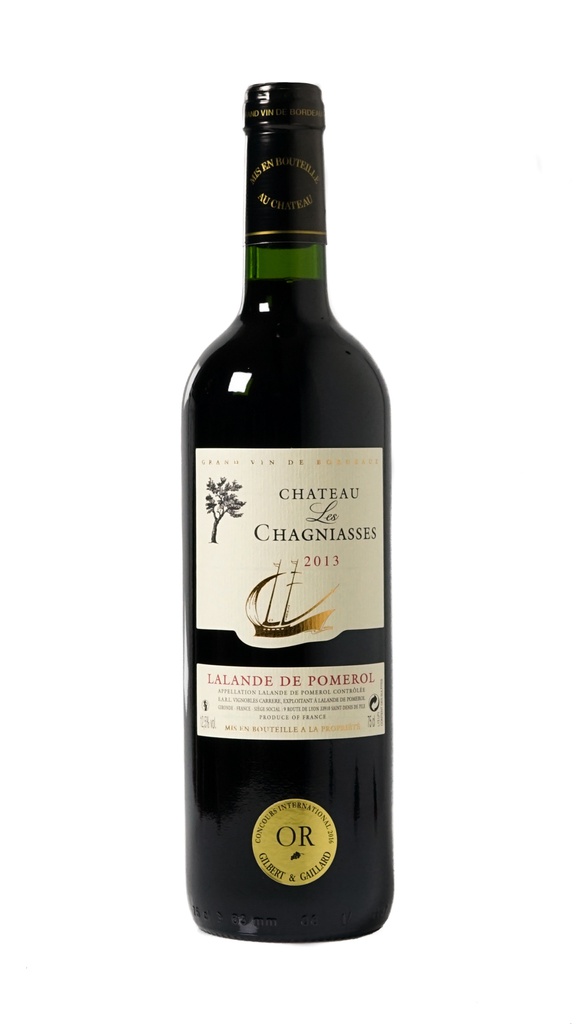 Bt 75 cl - Rouge - Lalande de Pomerol - Château Les Chagniasse 2013