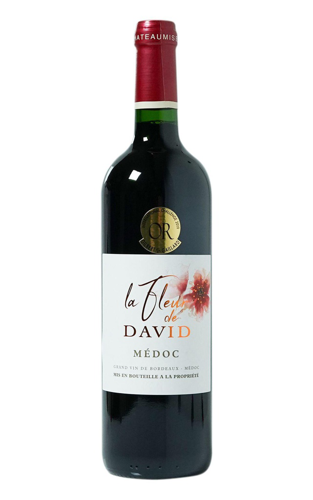 Bt 75 cl - Rouge - MEDOC Château David - La Fleur de David 2019