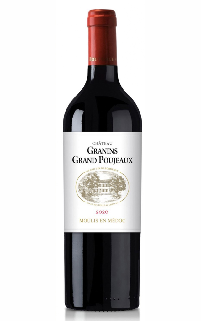 Bt 75 cl - Rouge - Château Granins - Grand Poujeaux 2020 Moulis en Médoc