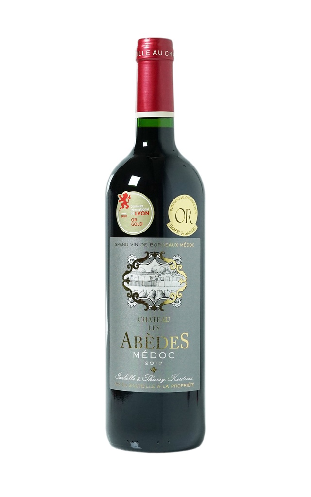 Bt 75 cl - Rouge - Château David - Château les Abèdes 2018